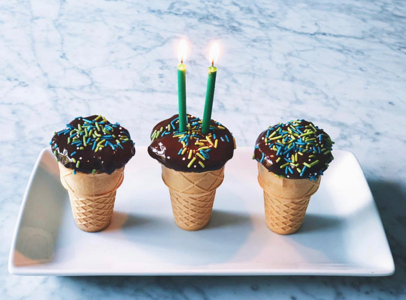 Allergy-friendly Vanilla Cupcake Cones