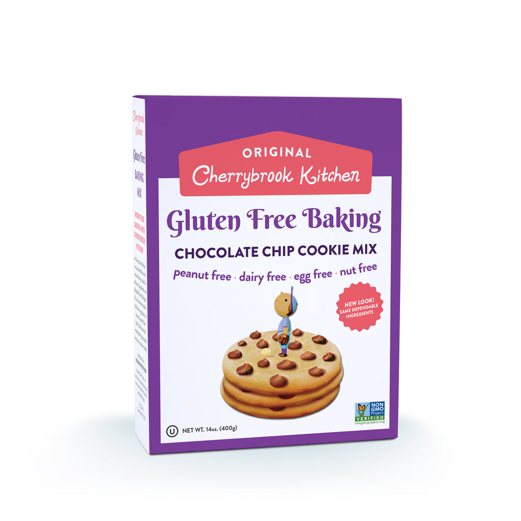Gluten Free Chocolate Chip Cookie Mix (Single Box) - Hudson River Foods
