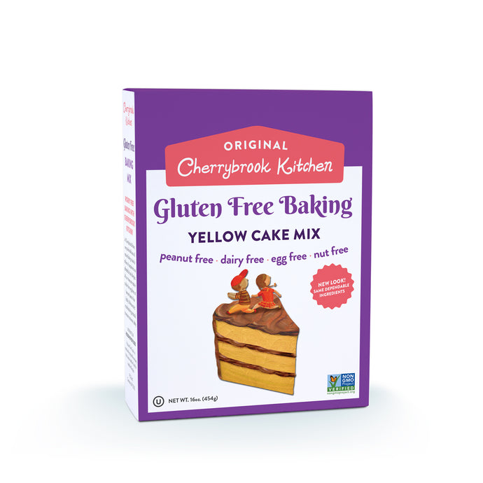 Gluten Free Yellow Cake Mix (Single Box) - Hudson River Foods